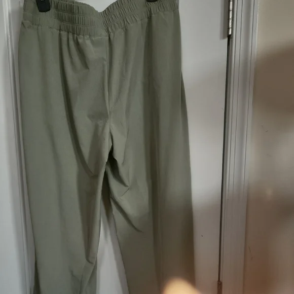 Prana Xl Women's Sage Green Wide Leg Pants - Picture 5 of 6